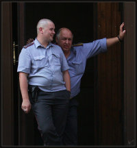 Продолжение задержания Ведагора и&nbsp;Глобы в&nbsp;Москве на&nbsp;17&nbsp;февраля 2013г.15:59