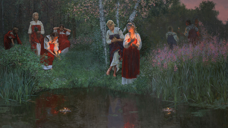 "Зелёные Русалии" часть первая "Древний обряд".