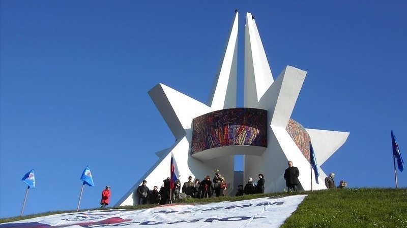 В День Разведчика на Кургане Безсмертия