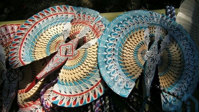 Архангельская (щепная) птица счастья