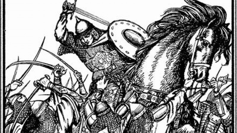 Старик Данило и молодой Михайло