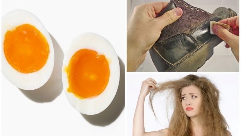 6 бытовых проблем, которые с лёгкостью решит куриное яйцо