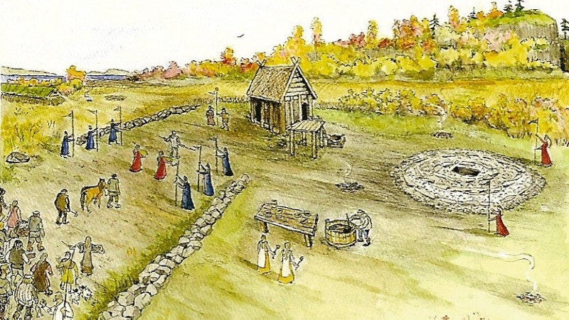 Древнее капище под Тронхеймом