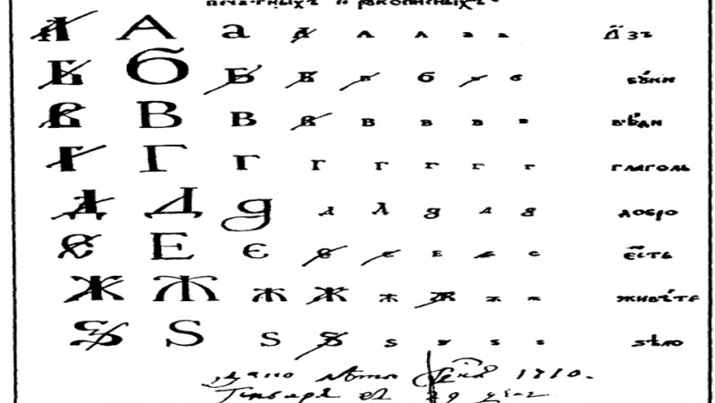 Петровская реформа Азбуки