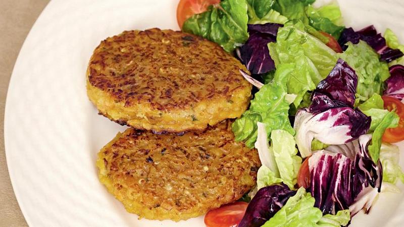 Чечевичные котлеты