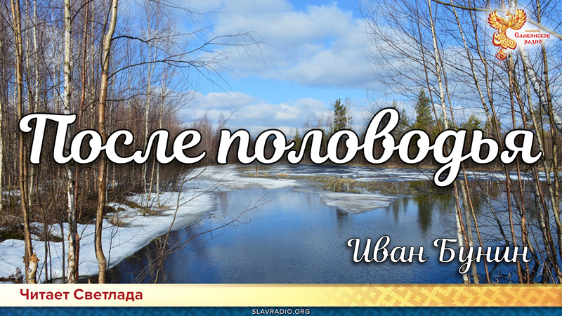 День поэзии. Иван Бунин - После половодья