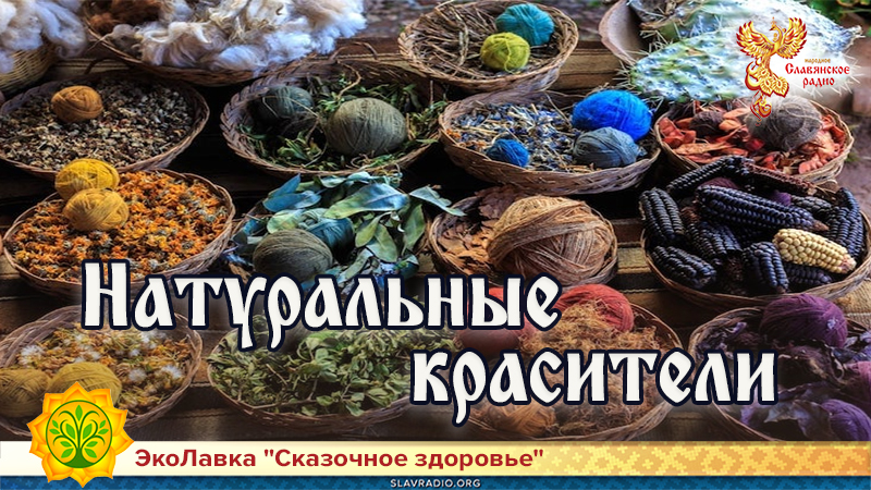 Натуральные красители. Как красили ткани на Руси