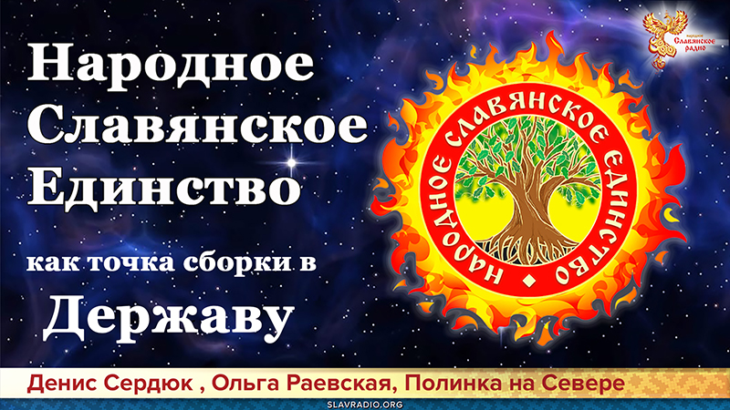 Народное Славянское Единство как точка сборки в Державу