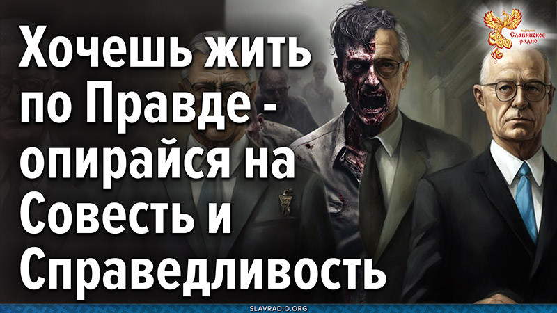 Хочешь жить по Правде &mdash; опирайся на Совесть и Справедливость!