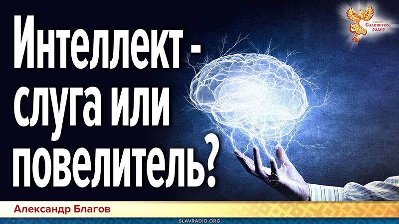 Интеллект &mdash; слуга или повелитель?