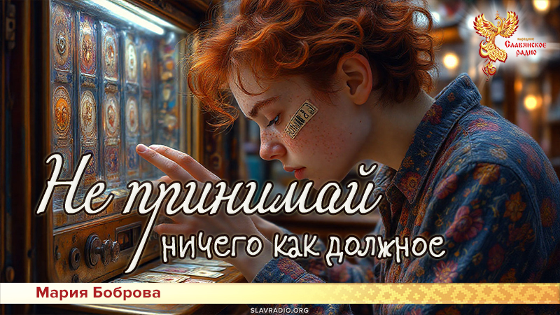 Не принимай ничего как должное