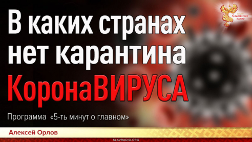 Что прикрывают коронавирусом? В каких странах нет карантина?