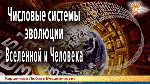 Числовые системы эволюции Вселенной и Человека