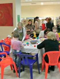 Наталия&nbsp;&mdash; Мастер класс плетение русских Мандал "Око Богв"&nbsp;&mdash; фестиваль "Сварожичи" 21-03-2015