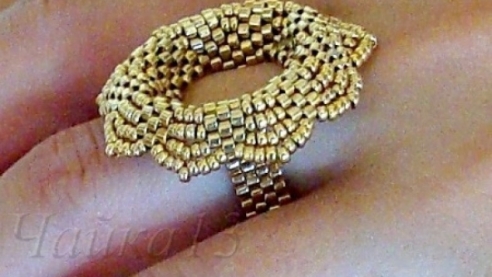 Мастер-класс: кольцо "Татьяна"