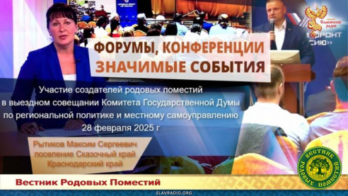 Участие в выездном совещании Комитета Государственной Думы по региональной политике и местному самоуправлению, Максим Рытиков