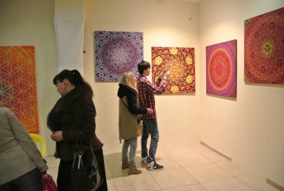 Александр&nbsp;&mdash; художник орнаменталист. &mdash;&nbsp;фестиваль "Сварожичи" 21-03-2015