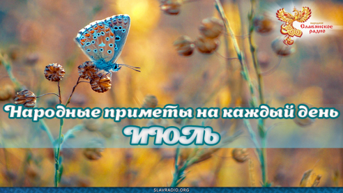 Народные приметы на каждый день. Июль