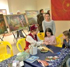 Валентина — Мастер плетения из природных метериалов — фестиваль "Сварожичи" 21-03-2015