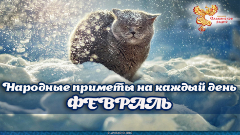 Народные приметы на каждый день. Февраль