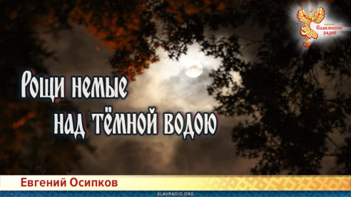 Рощи немые над тёмной водою
