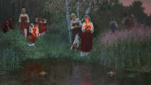 "Зелёные Русалии" часть первая "Древний обряд".