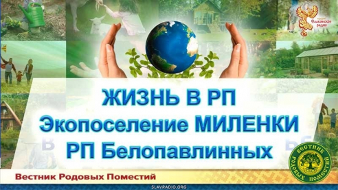 Жизнь в РП. Поселение "Милёнки"