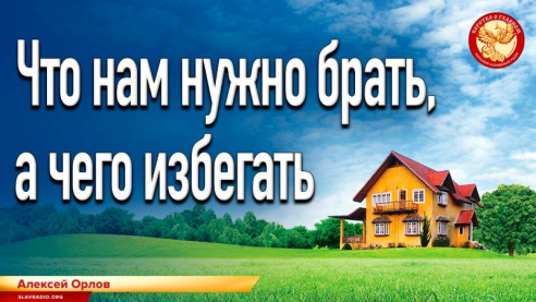 Что нам нужно брать, а чего избегать