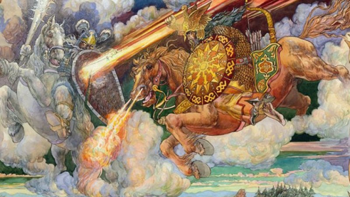 Зимний день Бога Перуна