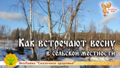 Как встречают весну в сельской местности